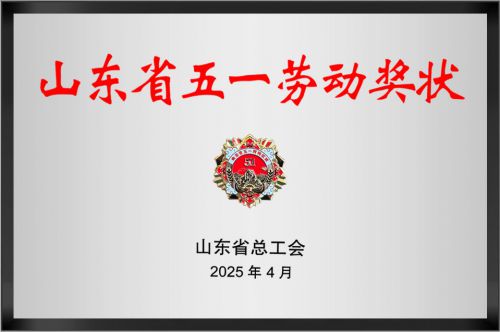 山东省五一劳动奖状